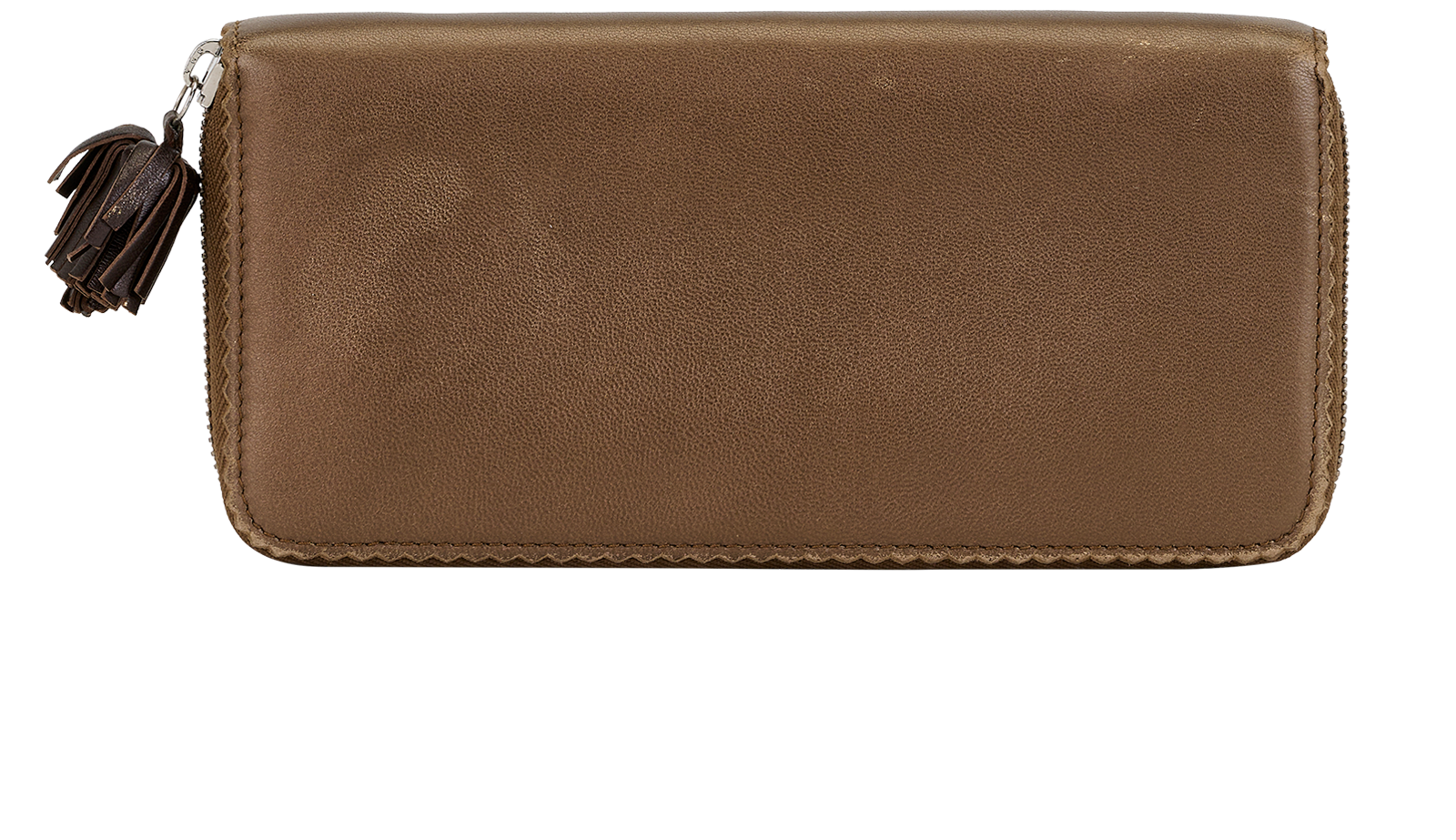 Loewe Zipped Long Wallet, &pound;110, Accessories, Bronze, Leather, Back view